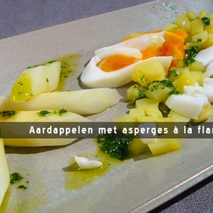 MijnAardappel.nl - Recept Aardappelen met asperges a la flamande