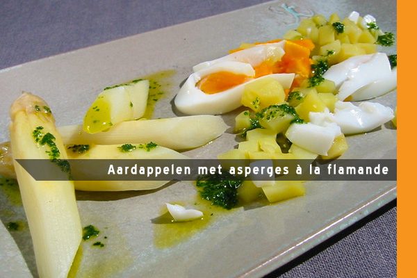 MijnAardappel.nl - Recept Aardappelen met asperges a la flamande