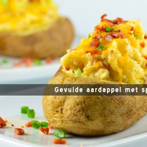 MijnAardappel.nl - Gevulde aardappel met spekjes