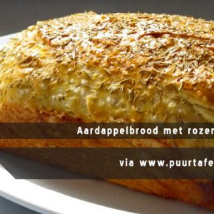 MijnAardappel.nl - Recept Aardappelbrood met rozemarijn